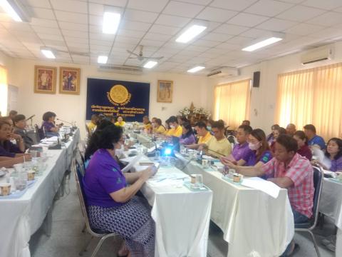 ร่วมประชุมหนึ่งอำเภอหนึ่งงานประเพณี ภายใต้กิจกรรม “เทศกาลกินขาหมูรสดี มะพร้าวเผาหมูสี ข้าวเม่ามากมี ของดีเมืองนางรอง” ครั้งที่ 1/2567 ณ ห้องประชุมอำเภอนางรอง ชั้น 2 อำเภอนางรอง จังหวัดบุรีรัมย์