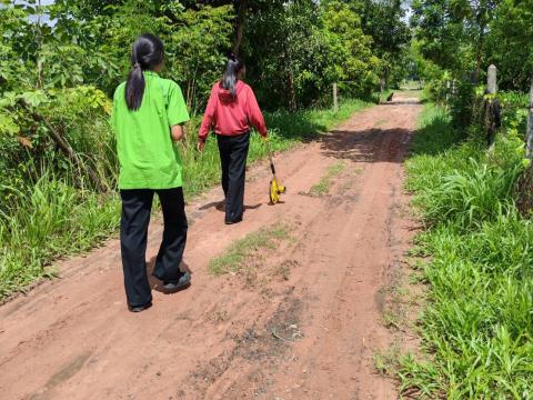 ลงพื้นที่สำรวจ หมู่ที่ 4 , 5 , 12 , 13