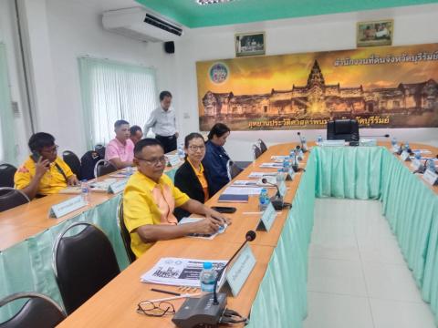 ร่วมประชุมคณะอนุกรรมการแก้ไขปัญหาที่อยู่อาศัยและที่ทำกินเครือข่ายสลัม 4 ภาค