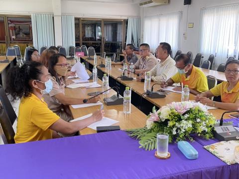 ประชุมหัวหน้าส่วนราชการ ประจำเดือน มิถุนายน 2568