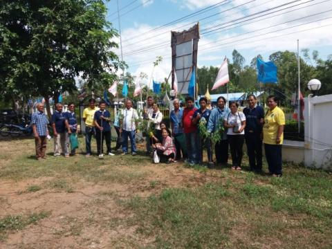 ท่านชูศรี พูนสวัสดิ์ ท่านสุกิจ ดำเสนา รองนายกองค์การบริหารส่วนตำ