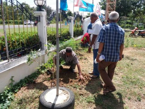 ท่านชูศรี พูนสวัสดิ์ ท่านสุกิจ ดำเสนา รองนายกองค์การบริหารส่วนตำ