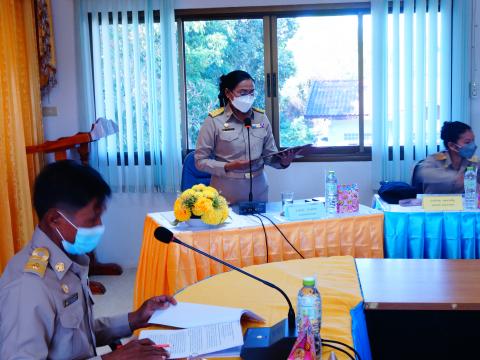 การประชุมสภาองค์การบริหารส่วนตำบลนางรอง สมัยสามัญ ครั้งที่ 1 ประจำปี 2565