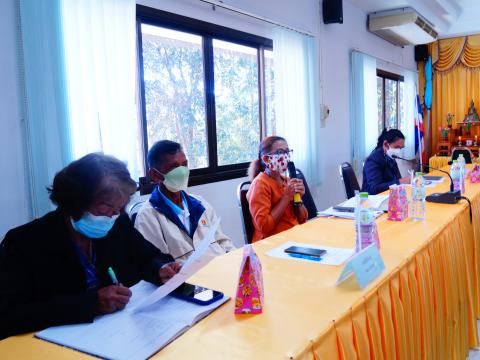 การประชุมสภาองค์การบริหารส่วนตำบลนางรอง สมัยสามัญ ครั้งที่ 1 ประจำปี 2565