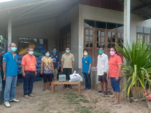 มอบชุดธารน้ำใจให้กับผู้ได้รับผลกระทบจากสถานการณ์โควิด -19
