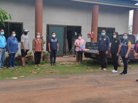 มอบเครื่องอุปโภคบริโภคให้กับผู้ที่ได้รับผลกระทบโควิด-19