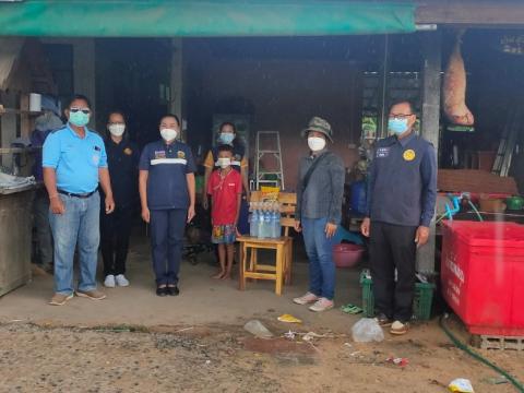 มอบเครื่องอุปโภคบริโภคให้กับผู้ที่ได้รับผลกระทบโควิด-19