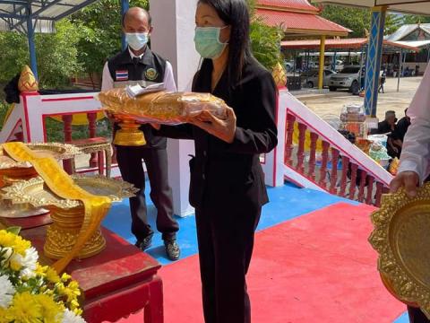 ร่วมงานฌาปนกิจศพนายภาณุพงษ์ คงสุข