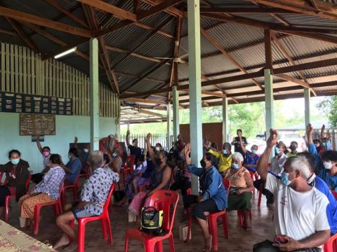 โครงการจัดทำแผนชุมชน (บ้านหนองตาโรง)