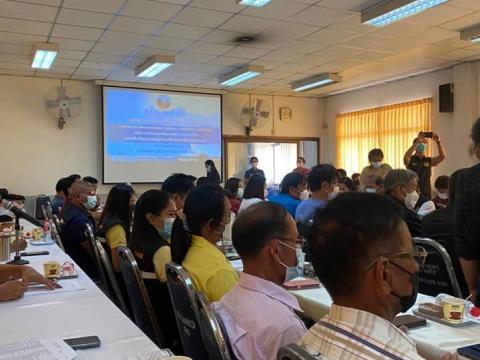 เข้าร่วมประชุมและต้อนรับผู้ว่าราชการจังหวัดบุรีรัมย์