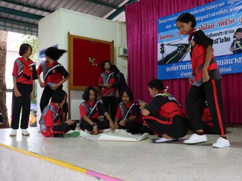 โครงการอบรมให้ความรู้เกี่ยวกับวินัยจราจร กฎหมายเบื้องต้นฯ