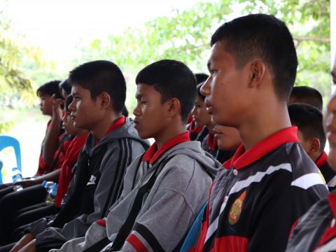 โครงการอบรมให้ความรู้เกี่ยวกับวินัยจราจร กฎหมายเบื้องต้นฯ