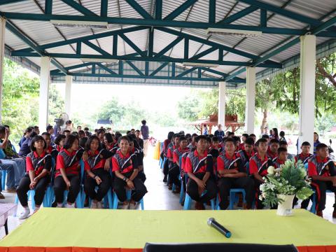 โครงการอบรมให้ความรู้เกี่ยวกับวินัยจราจร กฎหมายเบื้องต้นฯ