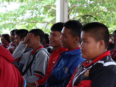 โครงการอบรมให้ความรู้เกี่ยวกับวินัยจราจร กฎหมายเบื้องต้นฯ