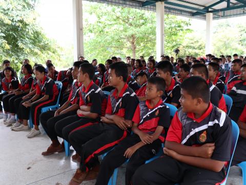 โครงการอบรมให้ความรู้เกี่ยวกับวินัยจราจร กฎหมายเบื้องต้นฯ