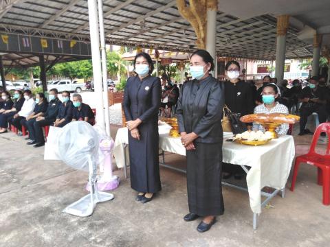 ร่วมงานฌาปนกิจศพนางเกลียว รสพิกุล