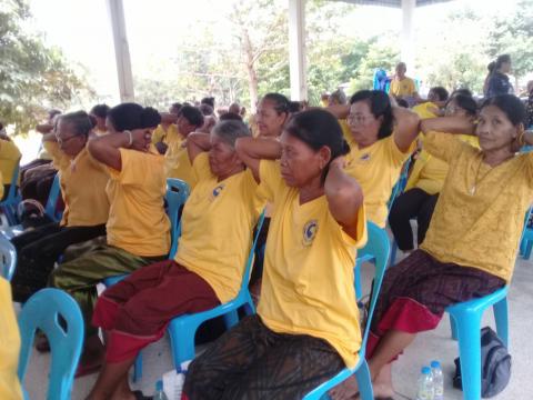 โครงการผู้สูงวัยใส่ใจสุขภาพ