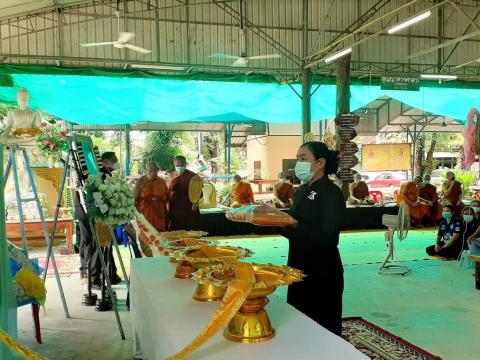 ร่วมงานฌาปนกิจศพแม่วาสนา กลิ่นสุคนธ์