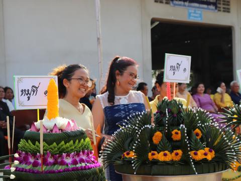 โครงการส่งเสริมประเพณีลอยกระทง ประจำปีงบประมาณ 2563