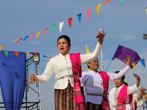 โครงการส่งเสริมประเพณีลอยกระทง ประจำปีงบประมาณ 2563