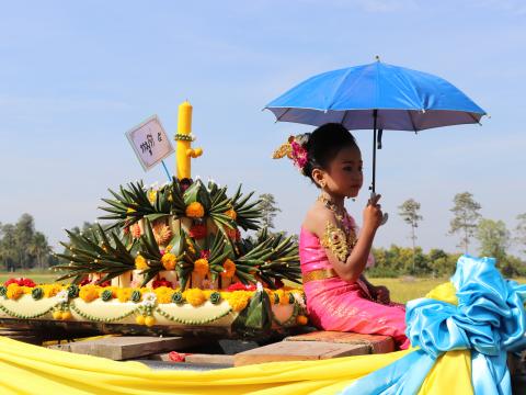 โครงการส่งเสริมประเพณีลอยกระทง ประจำปีงบประมาณ 2563