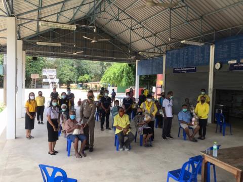 เยียวยาเบื้องต้นผู้ประสบภัยโควิด ทั้ง 14 หมู่บ้าน