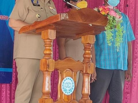 พิธีเปิดโครงการศูนย์ซ่อมสร้างเพื่อชุมชน (Fix it center)