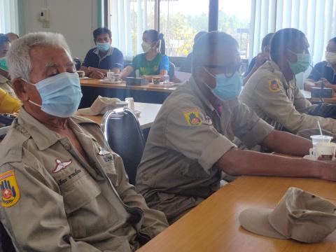 ประธานในพิธีกิจกรรม “วัน อปพร.”