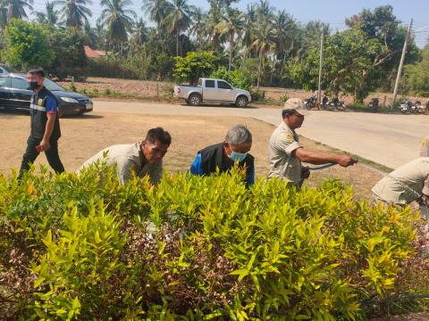 ประธานในพิธีกิจกรรม “วัน อปพร.”