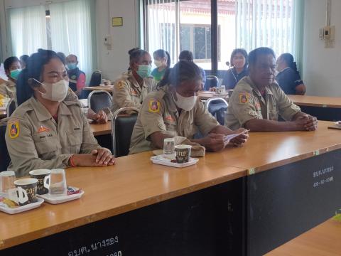 ประธานในพิธีกิจกรรม “วัน อปพร.”