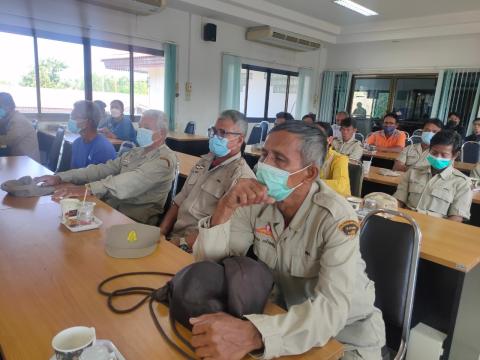 ประธานในพิธีกิจกรรม “วัน อปพร.”