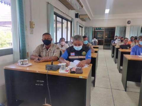 ประธานในพิธีกิจกรรม “วัน อปพร.”