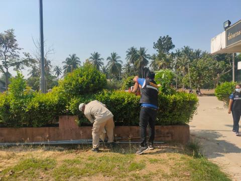 ประธานในพิธีกิจกรรม “วัน อปพร.”