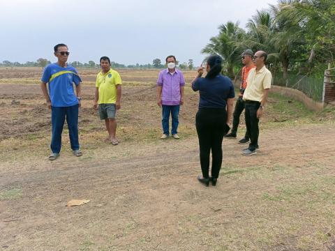 ดำเนินการโครงการ รางระบายน้ำ