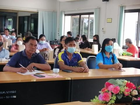 พิธีเปิดโครงการฝึกอบรมการจัดทำธนาคารน้ำใต้ดิน ในกิจกรรมฝากน้ำไว้กับดิน