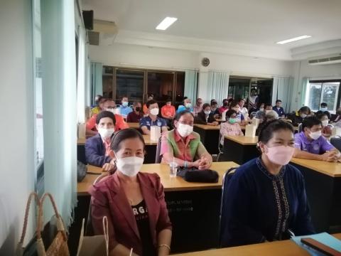 พิธีเปิดโครงการฝึกอบรมการจัดทำธนาคารน้ำใต้ดิน ในกิจกรรมฝากน้ำไว้กับดิน