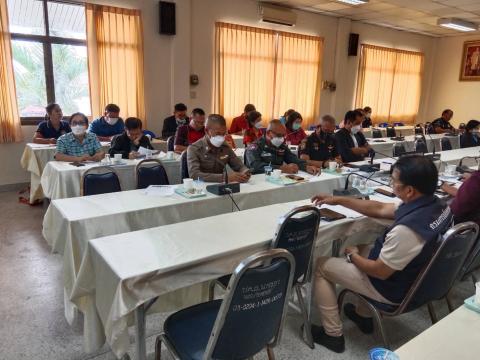 ร่วมประชุมหัวหน้าส่วนราชการอำเภอนางรอง