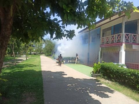 ดำเนินการป้องกันและควบคุมโรคไข้เลือดออก