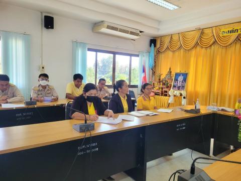 จัดประชุมพนักงานส่วนตำบลและพนักงานจ้างประจำเดือนกุมภาพันธ์2567 เพื่อชี้แจงข้อราชการต่างๆ