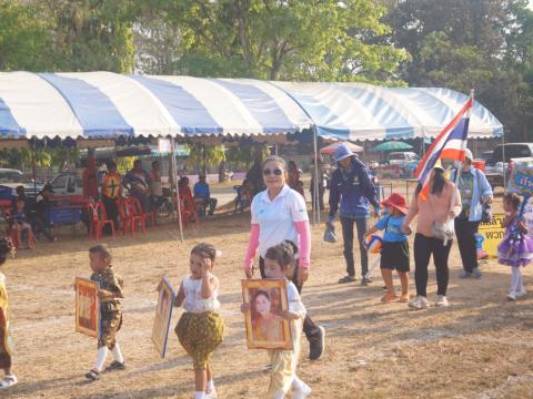 นายกองค์การบริหารส่วนตำบลนางรอง ประธานการจัดการแข่งขันกีฬาประจำตำบลนางรอง