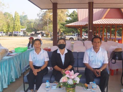 นายกองค์การบริหารส่วนตำบลนางรอง ประธานการจัดการแข่งขันกีฬาประจำตำบลนางรอง