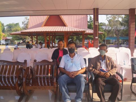 นายกองค์การบริหารส่วนตำบลนางรอง ประธานการจัดการแข่งขันกีฬาประจำตำบลนางรอง