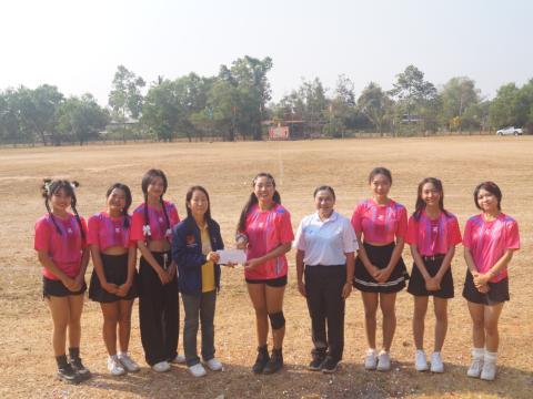 นายกองค์การบริหารส่วนตำบลนางรอง ประธานการจัดการแข่งขันกีฬาประจำตำบลนางรอง