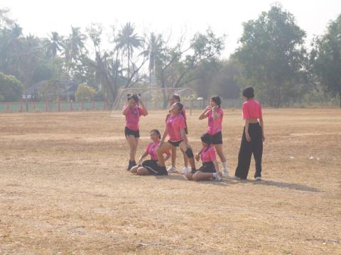 นายกองค์การบริหารส่วนตำบลนางรอง ประธานการจัดการแข่งขันกีฬาประจำตำบลนางรอง