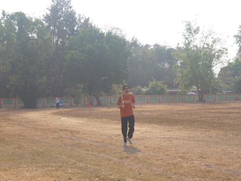 นายกองค์การบริหารส่วนตำบลนางรอง ประธานการจัดการแข่งขันกีฬาประจำตำบลนางรอง