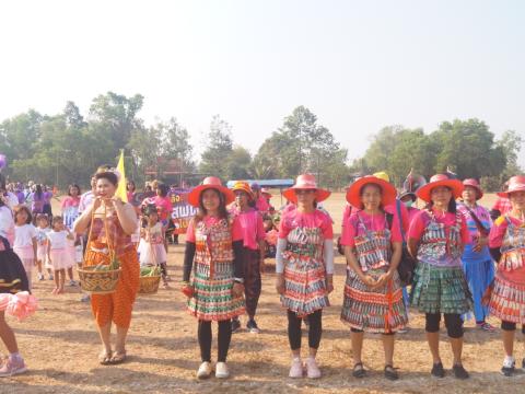 นายกองค์การบริหารส่วนตำบลนางรอง ประธานการจัดการแข่งขันกีฬาประจำตำบลนางรอง