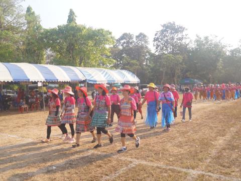 นายกองค์การบริหารส่วนตำบลนางรอง ประธานการจัดการแข่งขันกีฬาประจำตำบลนางรอง