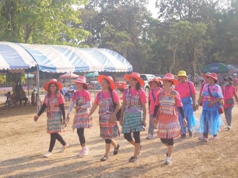 นายกองค์การบริหารส่วนตำบลนางรอง ประธานการจัดการแข่งขันกีฬาประจำตำบลนางรอง