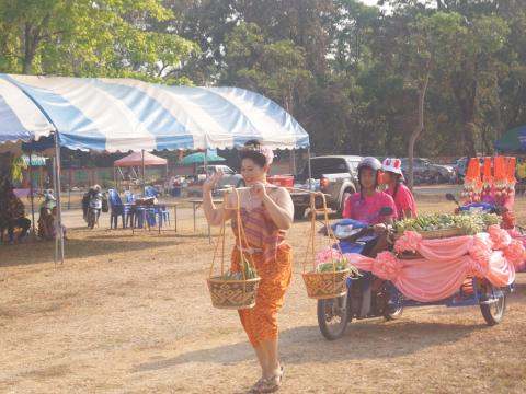 นายกองค์การบริหารส่วนตำบลนางรอง ประธานการจัดการแข่งขันกีฬาประจำตำบลนางรอง