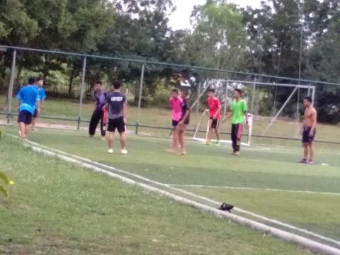 ลานกีฬา/สนามกีฬาประจำตำบลนางรอง